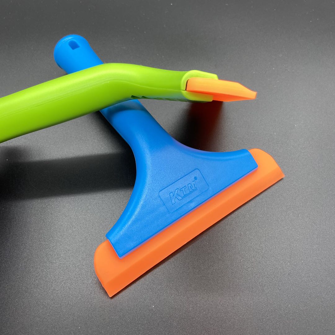 Rodo de Limpeza Profissional com Borracha Substituível 15cm AZUL
