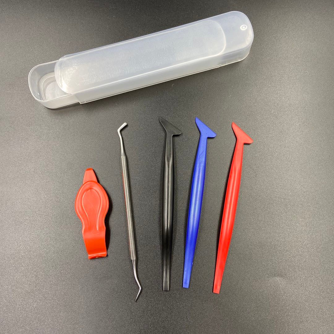 Kit 5 Ferramentas para Acabamento e Remoção – Estojo Incluso