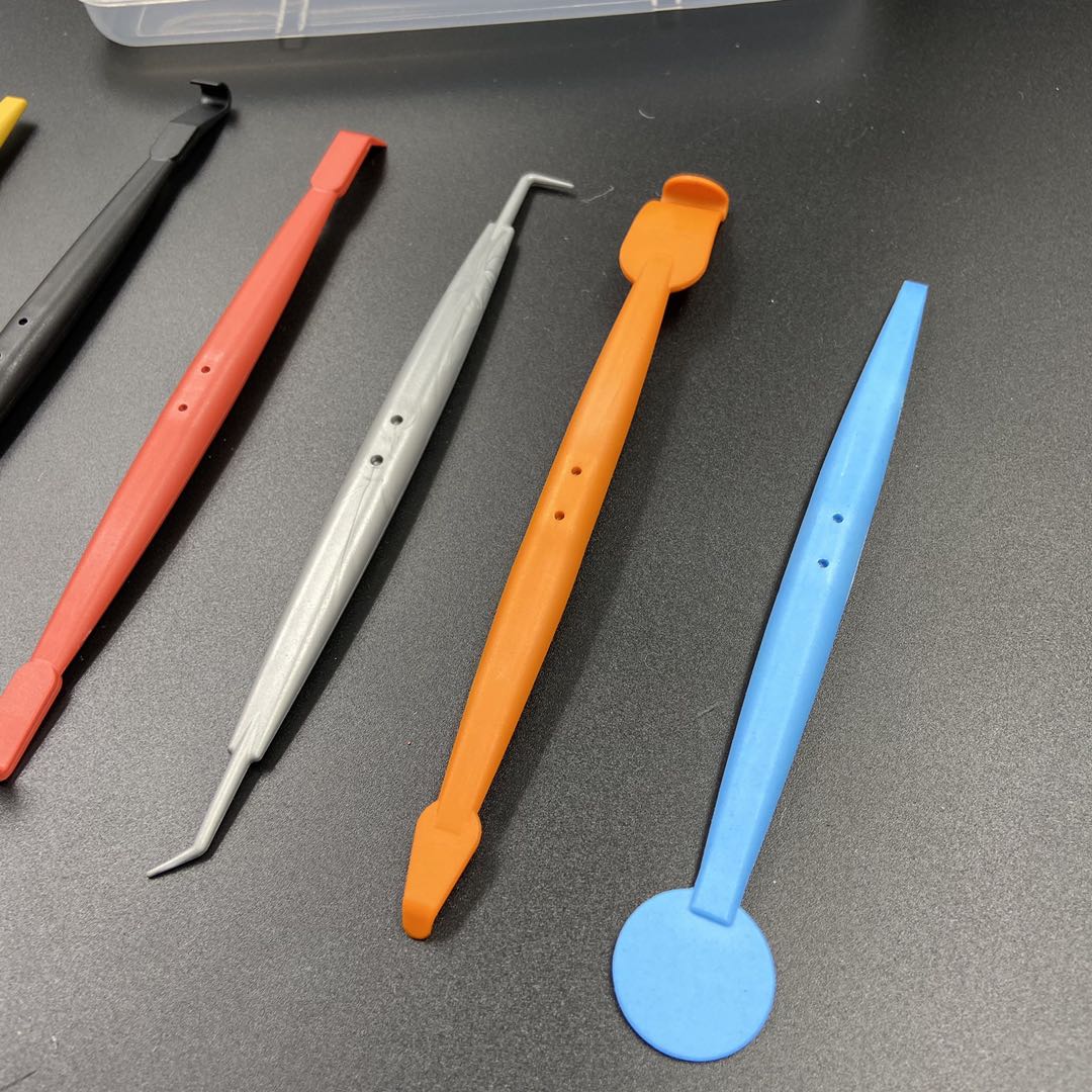 Kit 6 Espátulas para Acabamento – Magnéticas para Aplicação Profissional