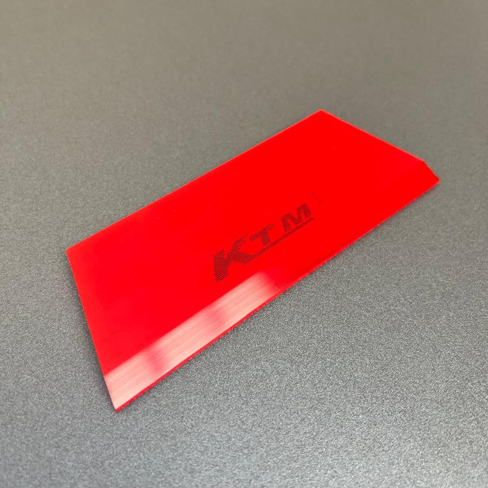 Borracha KTM Vermelha Angular 13cm – Média Rigidez para Aplicação