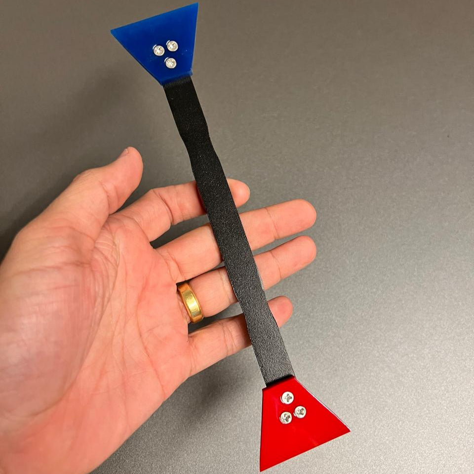 Mini Cabo com 2 Borrachas – Ideal para Aplicação de Insulfilm em Vidrinhos e Áreas Pequenas