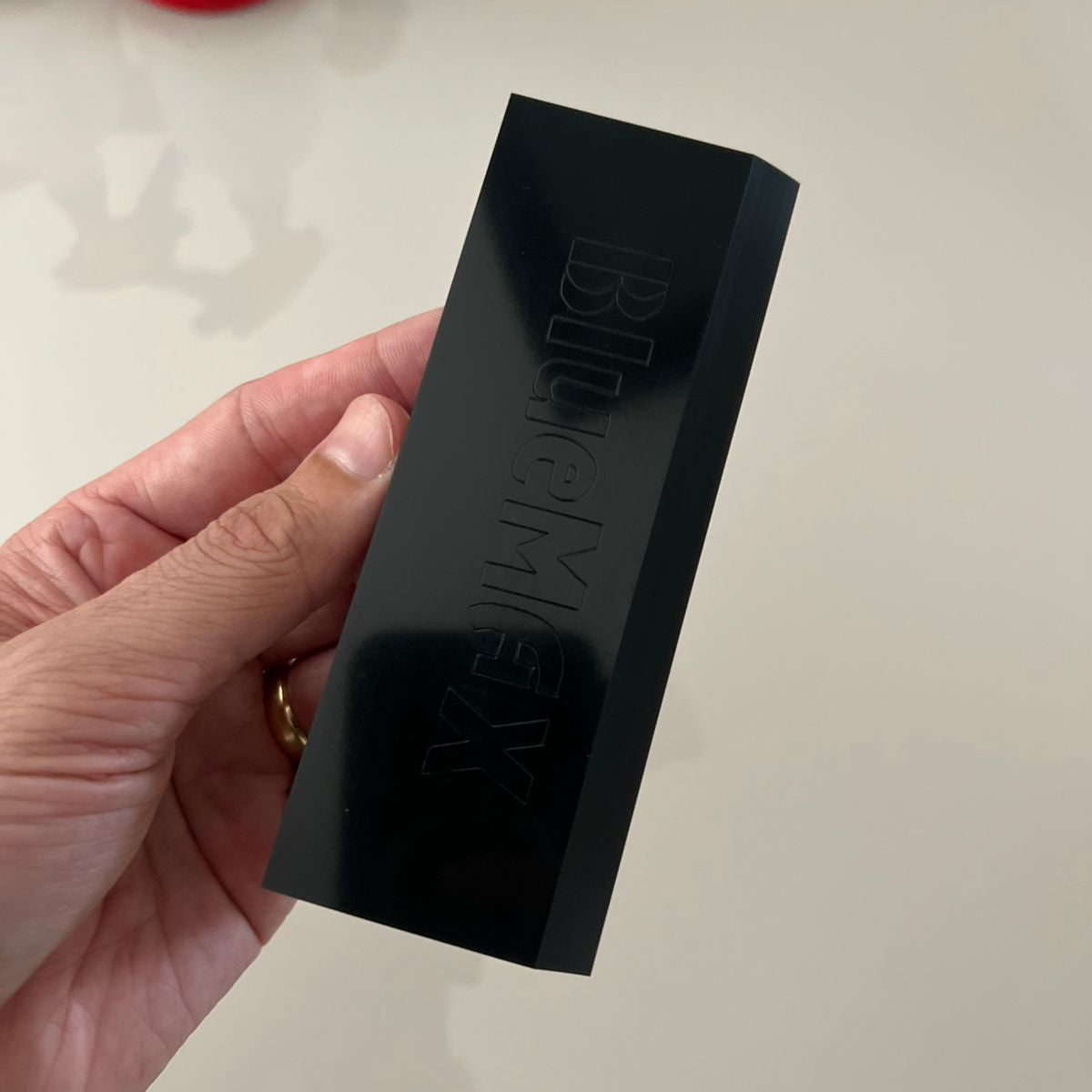 Borracha Bluemax Black 13cm Rígida – Aplicação Profissional de Películas