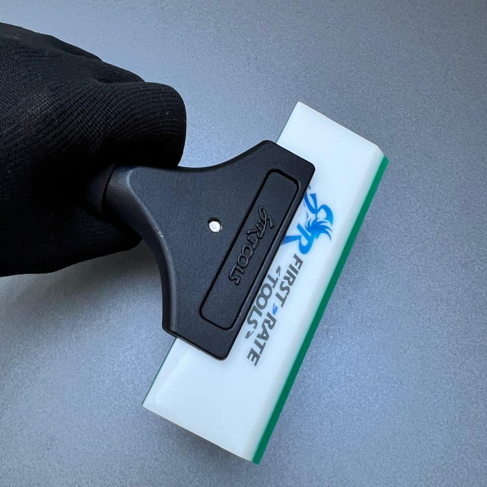Rodo de Alumínio 15cm com Borracha Rígida – Aplicação de Películas e PPF