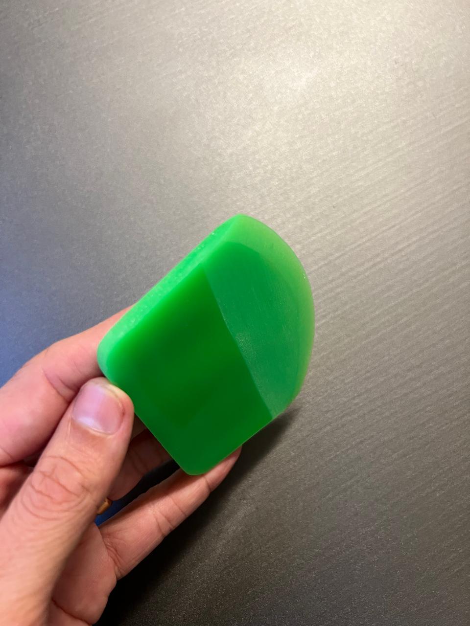 Borracha PPF Verde Avulsa – Modelo Concha ou Angular
