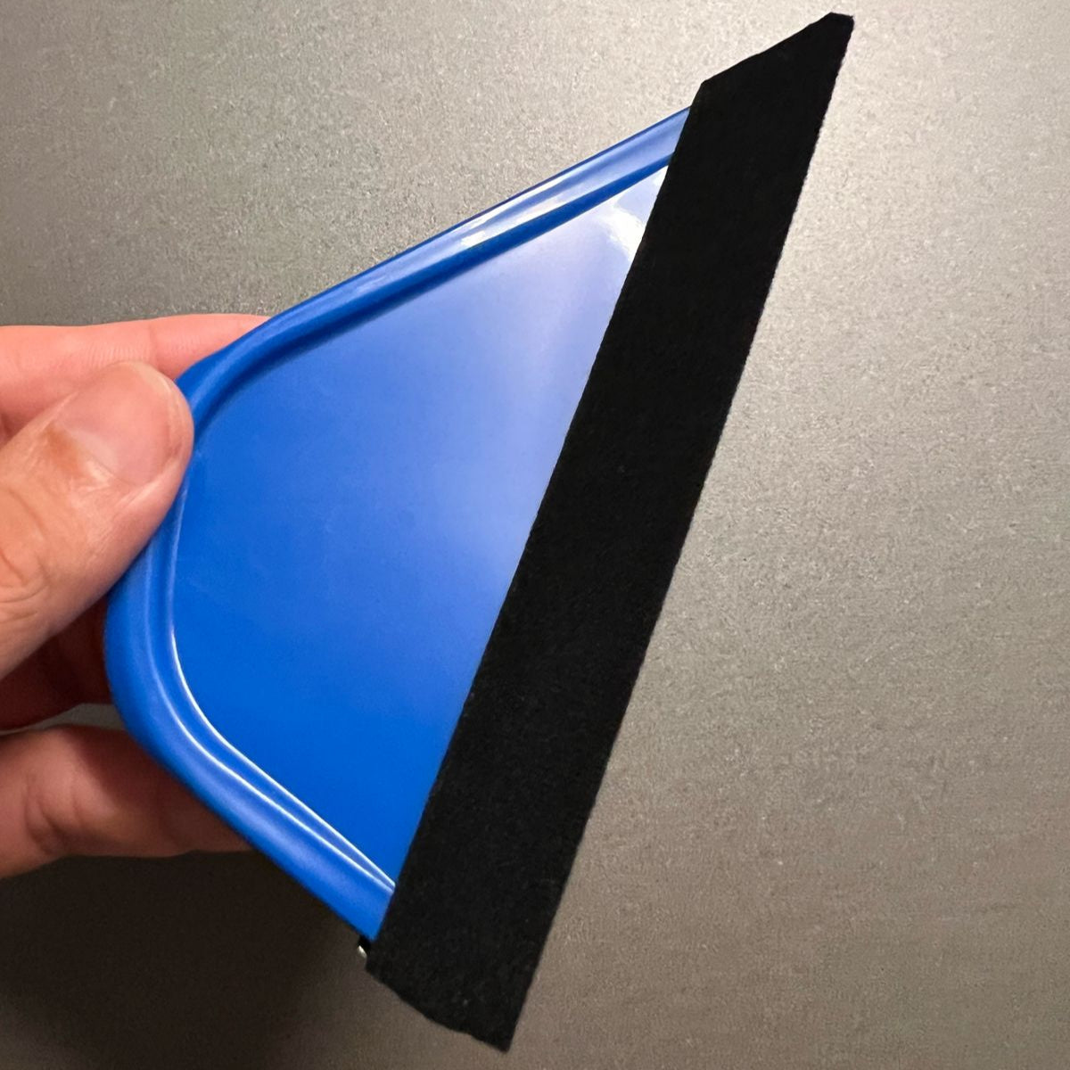 Espátula de Canto Azul – Com Feltro para Acabamento Fino