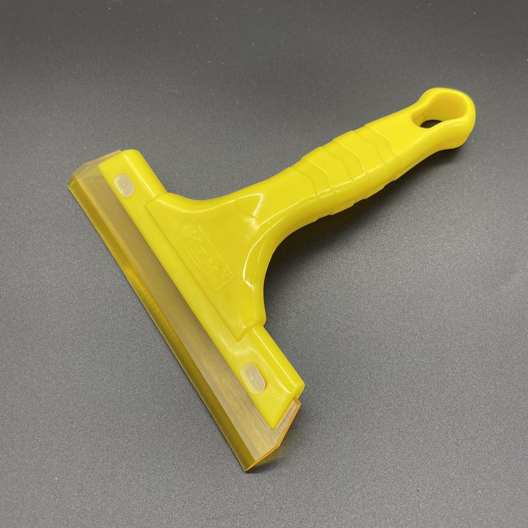 Rodo de Limpeza Profissional KTM Amarelo – Borracha Rígida 15cm