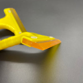 Rodo de Limpeza Profissional KTM Amarelo – Borracha Rígida 15cm