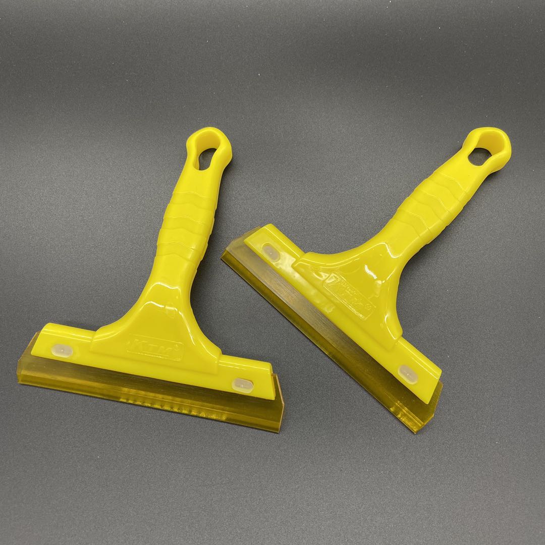 Rodo de Limpeza Profissional KTM Amarelo – Borracha Rígida 15cm
