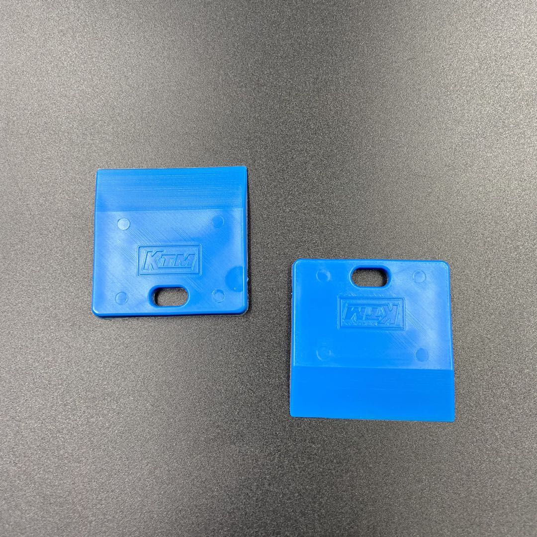 Mini Espátula KTM Azul – Acabamento em Cantos e Detalhes quadrada