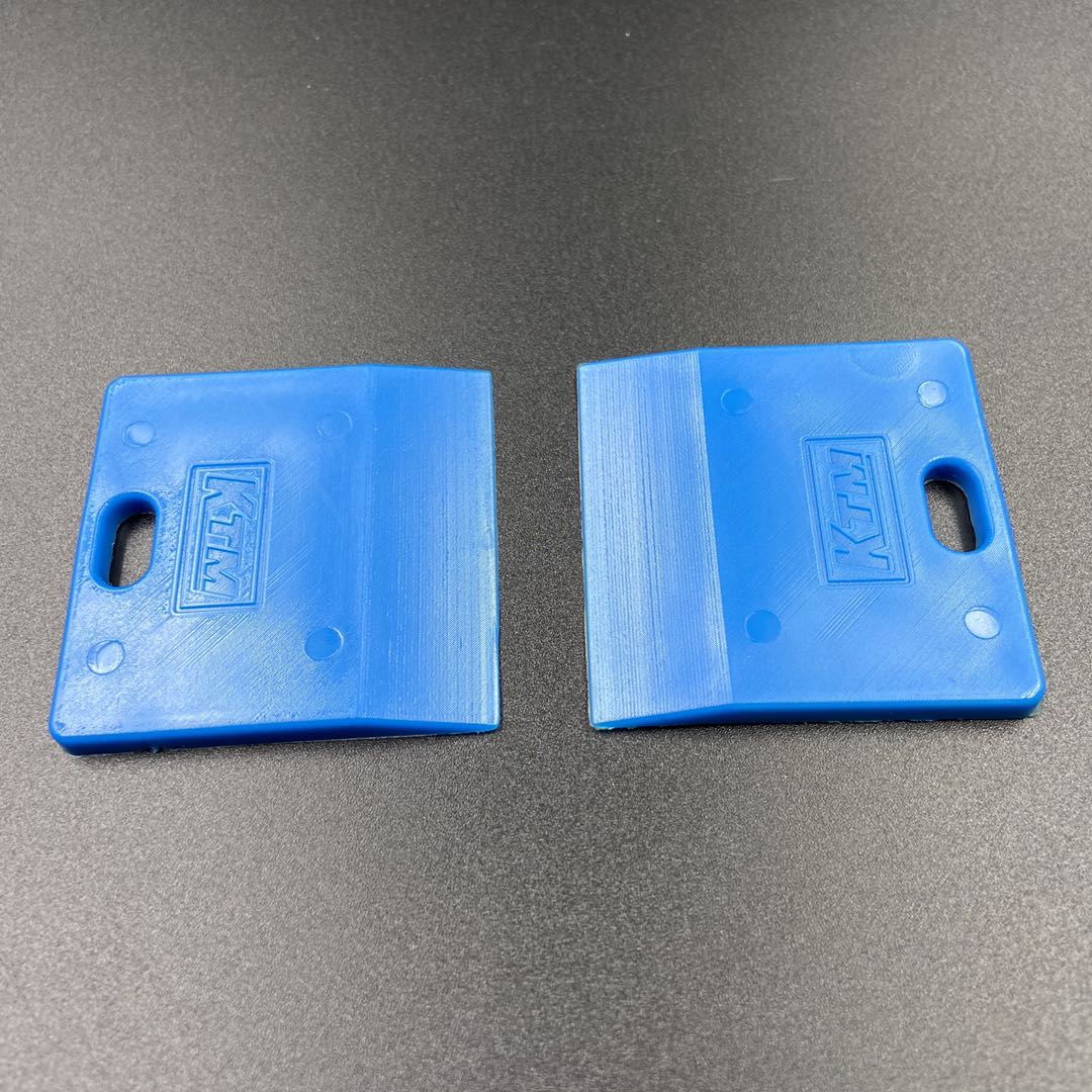 Mini Espátula KTM Azul – Acabamento em Cantos e Detalhes quadrada