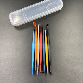 Kit 6 Espátulas para Acabamento – Magnéticas para Aplicação Profissional