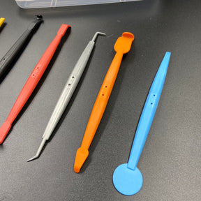 Kit 6 Espátulas para Acabamento – Magnéticas para Aplicação Profissional
