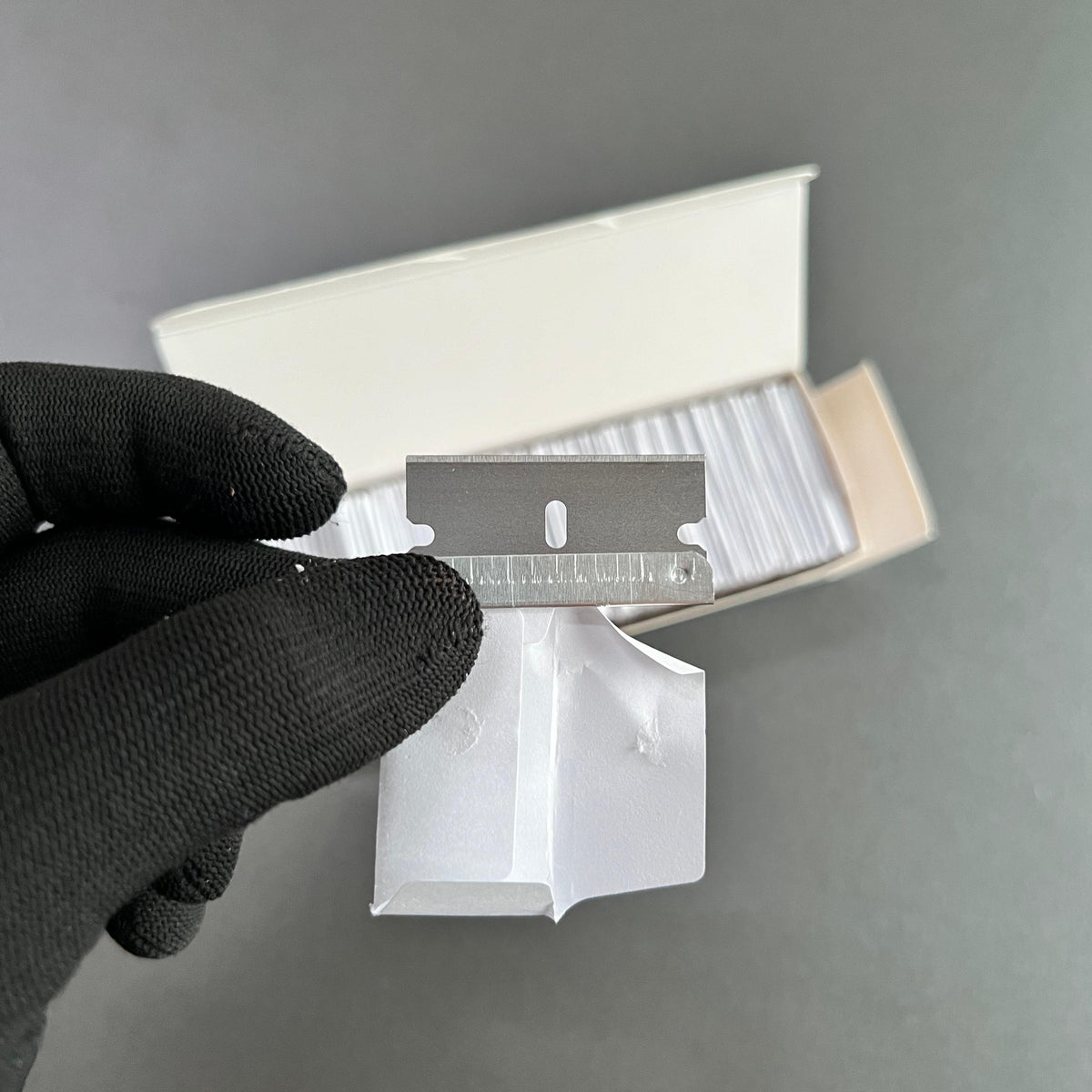 Caixa com 100 Lâminas para Raspador Ratinho – Reposição Profissional