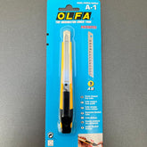 Estilete OLFA A-1 – 9mm Profissional para Aplicação e Corte de Precisão