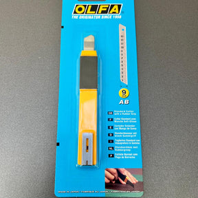 Estilete OLFA A-2 – 9mm Profissional com Trava Manual