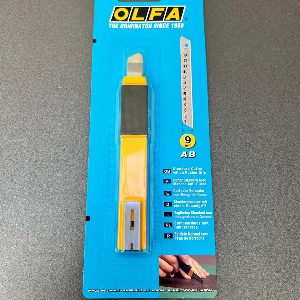 Estilete OLFA A-2 – 9mm Profissional com Trava Manual
