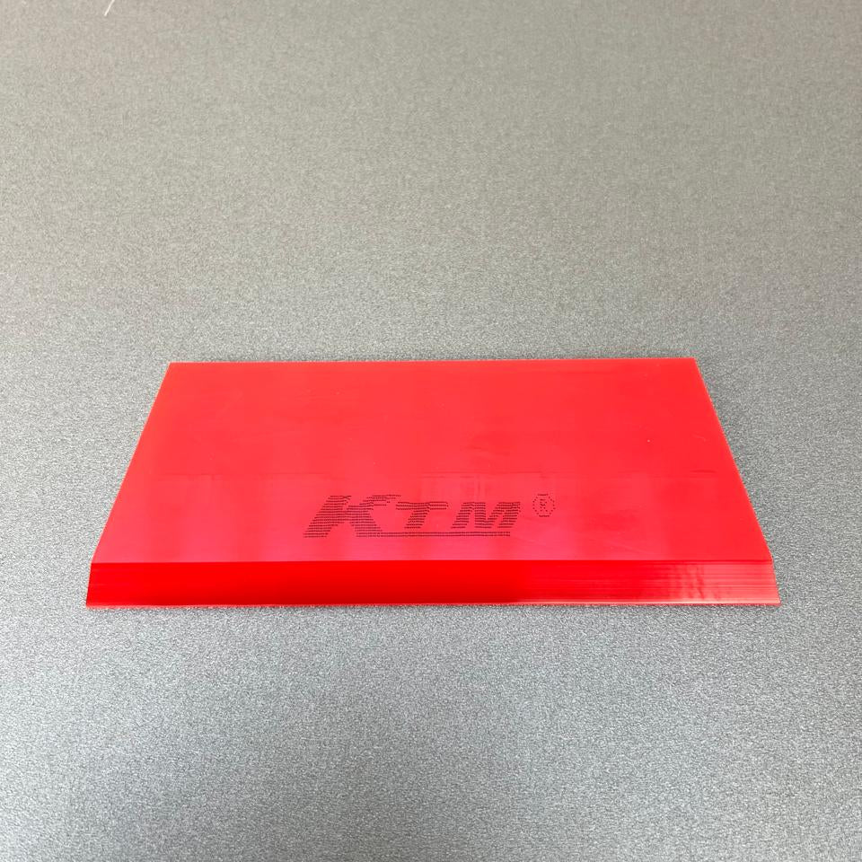 Borracha KTM Vermelha Angular 13cm – Média Rigidez para Aplicação