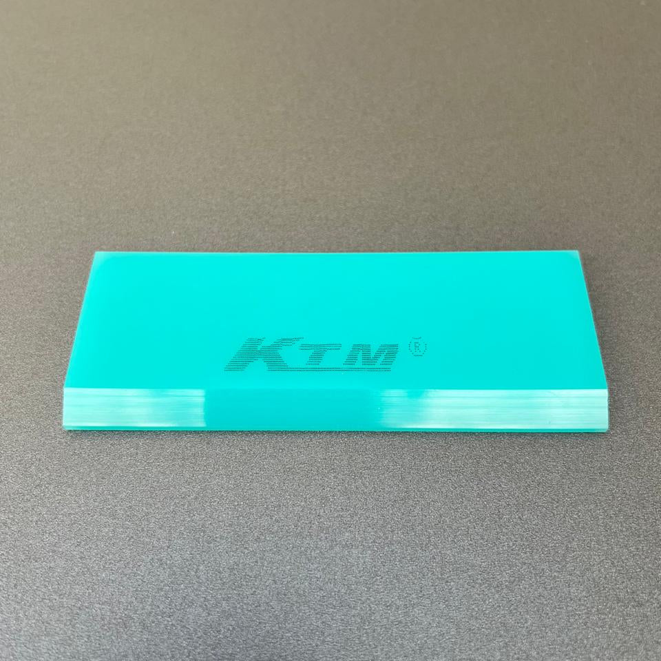 Borracha KTM Azul Rígida 13cm – Modelo Quadrado para Aplicação Profissional