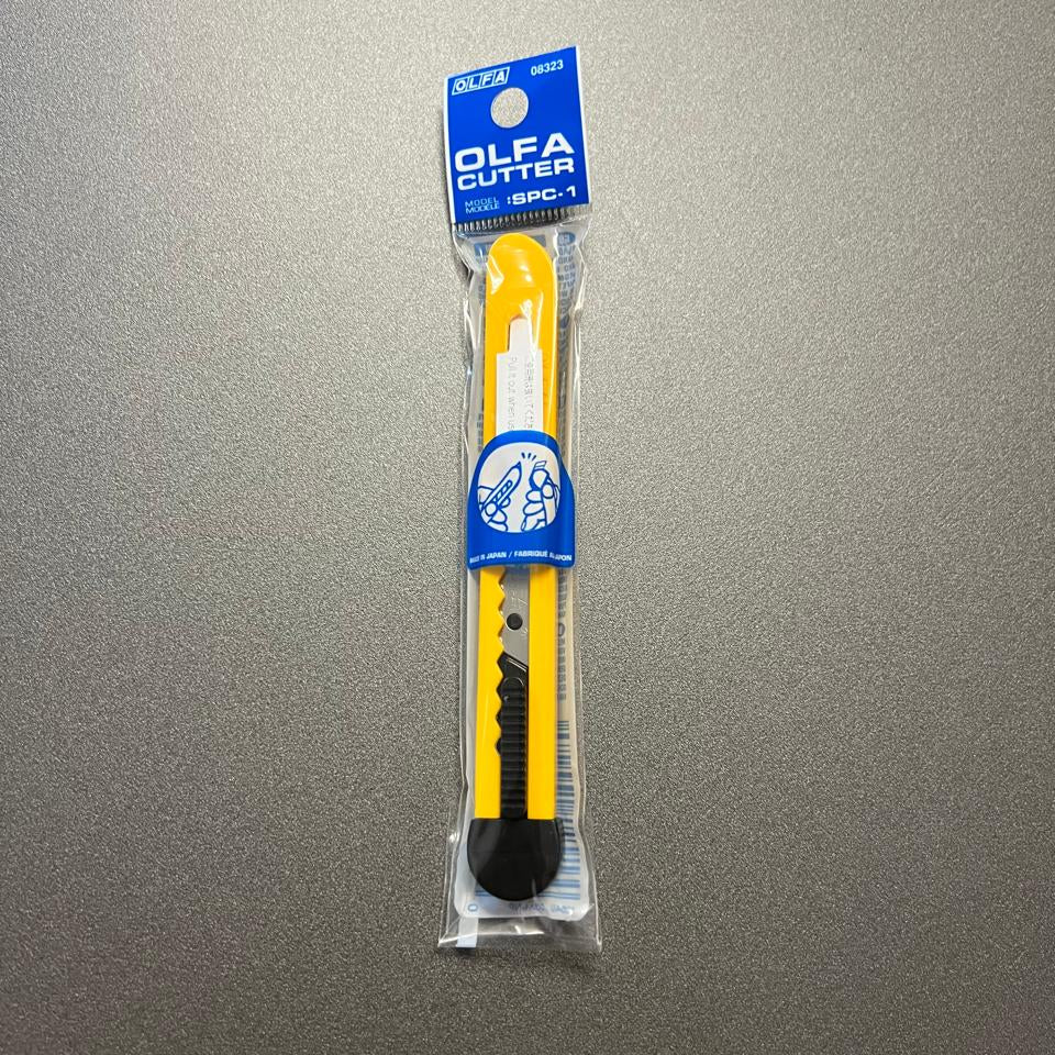 Estilete OLFA SPC-1 – 9mm com Trava Manual e Guia Inox