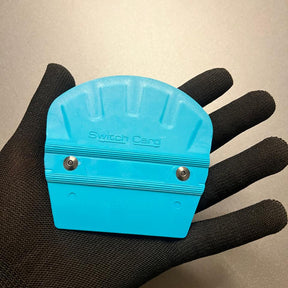 Espátula de Botão Azul – 3 Modelos de Ângulo para Acabamento Profissional