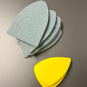 Ferramenta de Limpeza de Vidros + 5 Scrubbers – Ideal para Aplicação de Películas