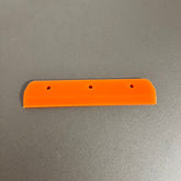 Refil de Borracha Macio para Rodo de Limpeza – 15cm Laranja (Somente Refil)