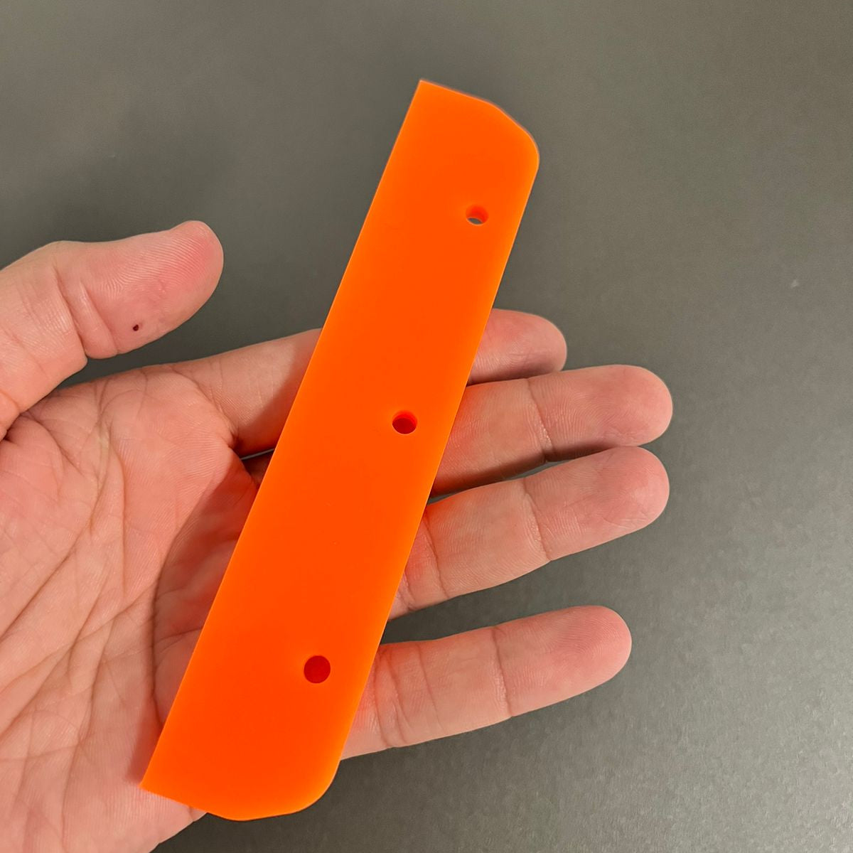 Refil de Borracha Macio para Rodo de Limpeza – 15cm Laranja (Somente Refil)