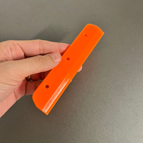 Refil de Borracha Macio para Rodo de Limpeza – 15cm Laranja (Somente Refil)