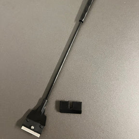 Raspador com Cabo Fino 33cm + Lâmina de 4cm – Kit com 5 Lâminas Ratinho e Chavinha