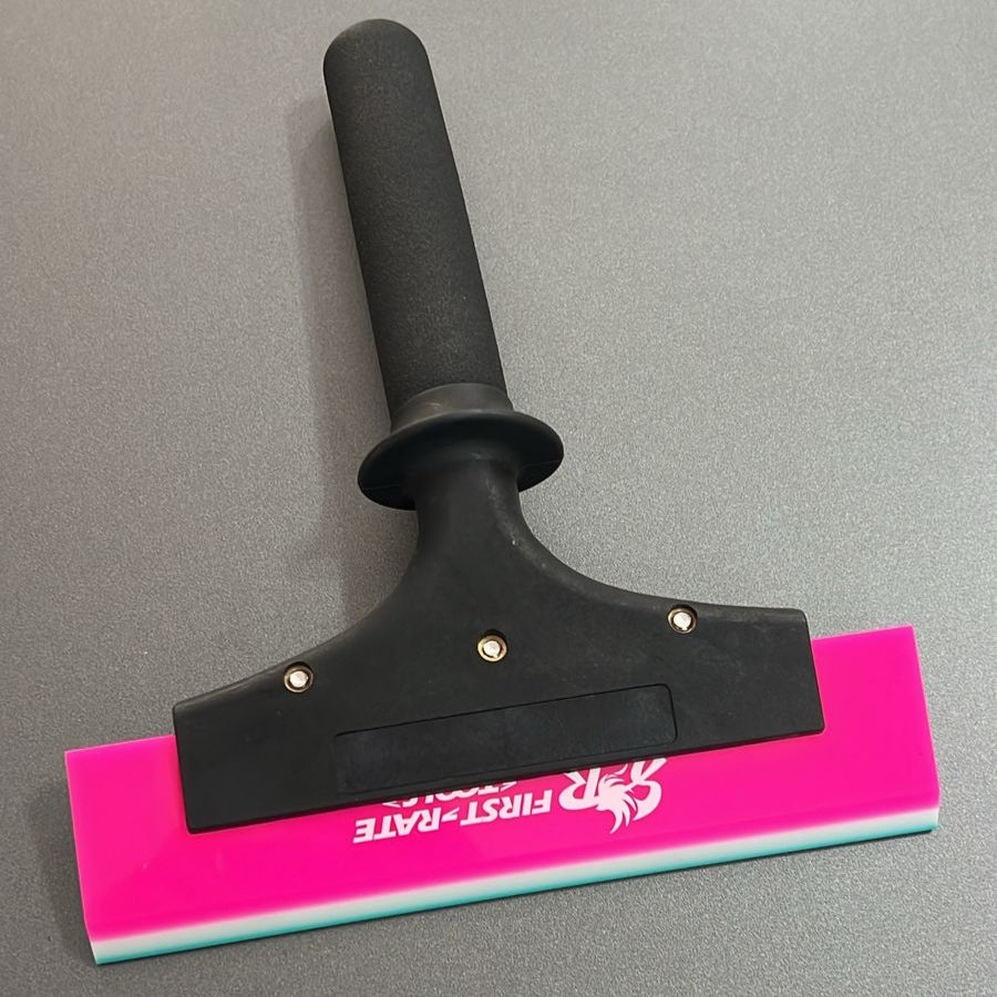 Cabo Resinado Profissional 25cm com Bocal de 15cm + Borracha STR Rígida 20cm – Para Películas Arquitetônicas e de Segurança