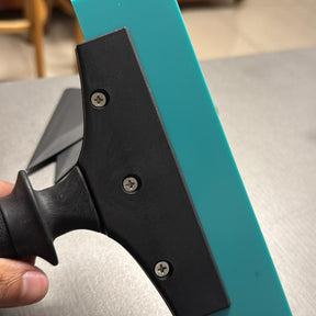 Cabo Resinado Profissional 25cm com Bocal de 15cm + Borracha STR Rígida 20cm – Para Películas Arquitetônicas e de Segurança