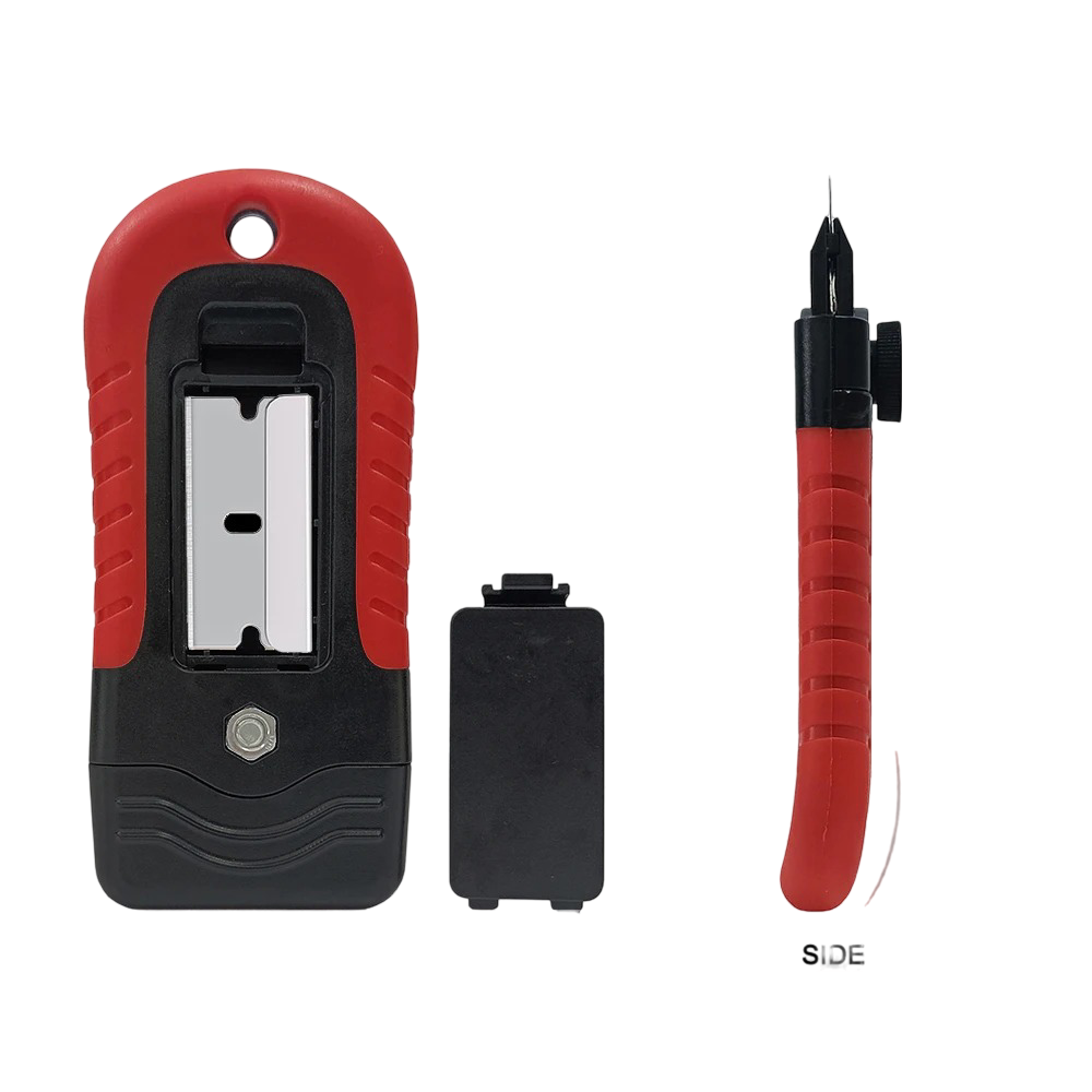 Raspador Ratinho Ergonômico Modelo 2025 – Com Reservatório de Lâminas